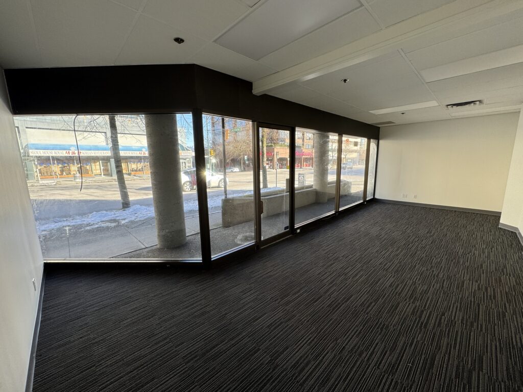 Lobby entrance at 1212 West Broadway Vancouver